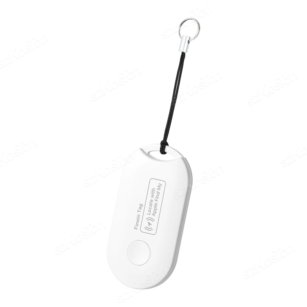 Bluetooth Smart Tag GPS Locator for Luggage & Keys - Apple Find My App Compatible (iOS)