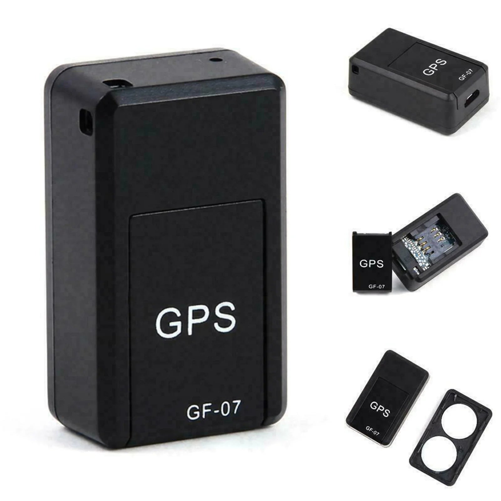 Mini Real-Time GPS Tracker with Strong Magnetic Mount - Pocket-Sized Full Coverage Tracker for Vehicles, Kids & Elderly