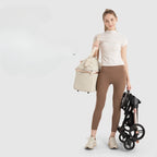 Double-seat Stroller Foldable Two Small Dogs Out Stroller Detachable Cat Stroller Independent Double Basket Vehicle Weighs 16kg