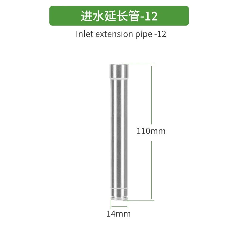 Stainless Steel Aquarium Filter Inlet & Outlet Tubes (Extendable, Anti-Fish Guard, Shrimp Safe)
