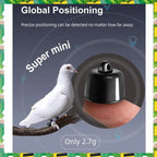 Waterproof Mini GPS Tracker for Birds & Pigeons - Real-Time Global Location Tracking