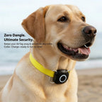 IPX7 Waterproof AirTag Collar Holder for Dogs & Cats - Stainless Steel & Plastic Anti-Loss Tracker Case
