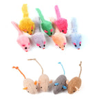 Sisal Ball Mouse Cat Toy Set — Wear-Resistant Bite-Resistant Interactive Kitten Toy