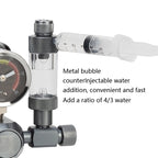 ZRDR Aquarium CO2 Regulator (Solenoid Valve, Bubble Counter, Planted Tank)