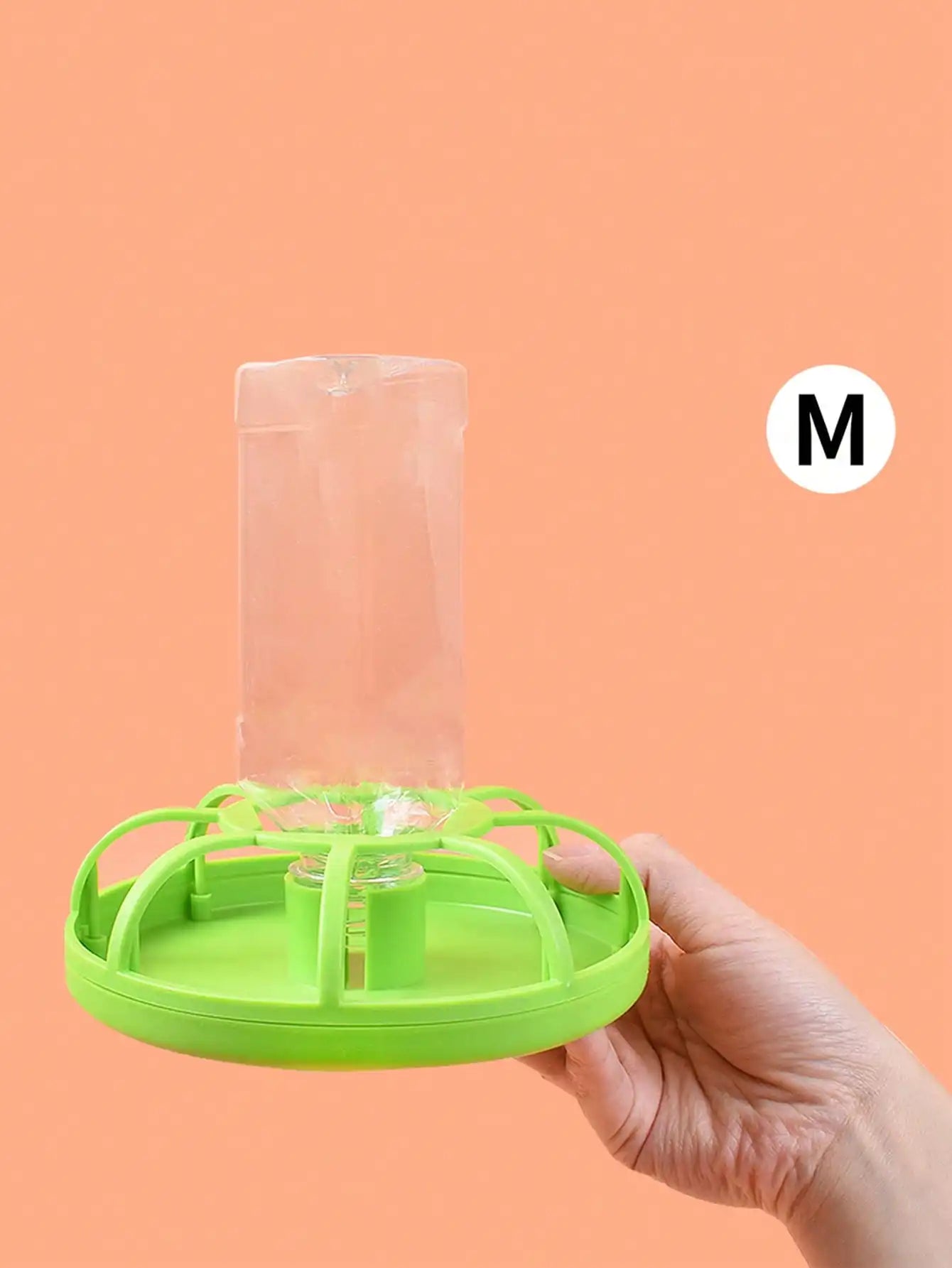1pc Crawler Turtle Automatic Water Dispenser Climbing Pet Land Turtle Lizard Palace Keeping Box Tank Landscape Water Basin