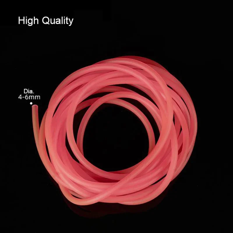 Aquarium Air Pump Oxygen Hose Tubing (4×6mm, 1–10m Lengths, Flexible Airline Tube)
