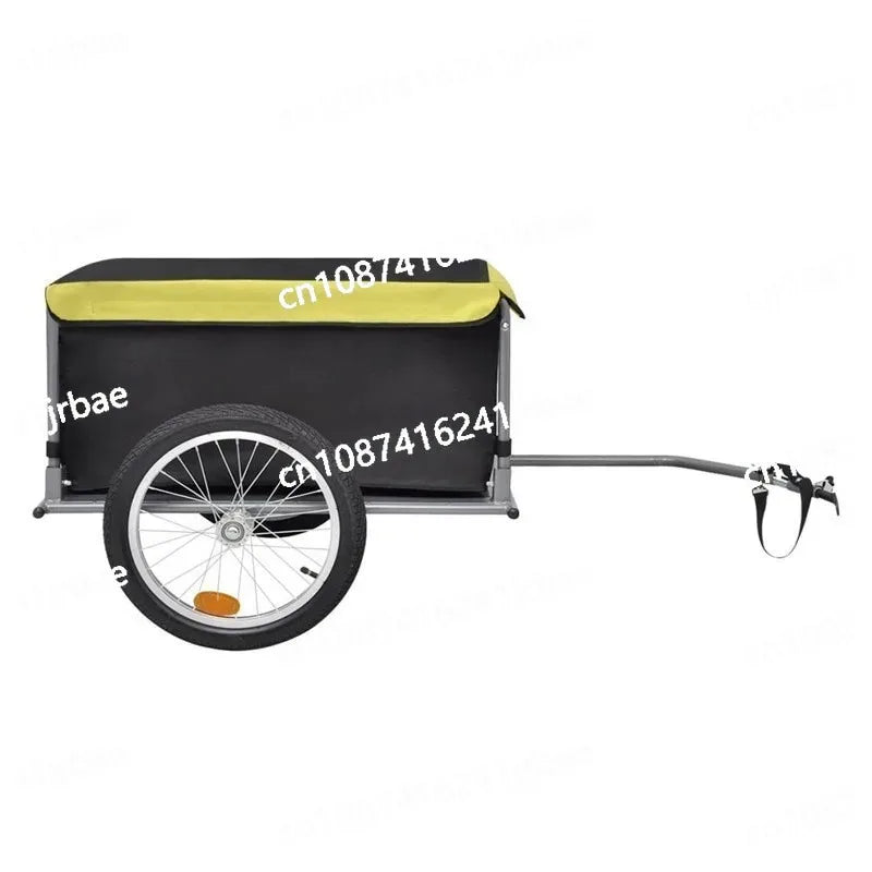 Bicycle rear trailer outdoor cycling baggage pull trailer foldable pet trailer