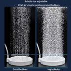 Round Aquarium Air Stone Disk (35–100mm, Oxygen Aerator, Pond & Hydroponics, 1–2 Pack)