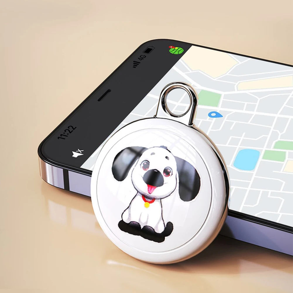 Waterproof Bluetooth GPS Real-Time Collar Tracker - Anti-Loss Locator Finder for Dogs & Cats