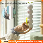 Intelligent Whack-a-Hole Caterpillar Cat Toy — Motion-Activated Auto-Emerging Kitten Teaser