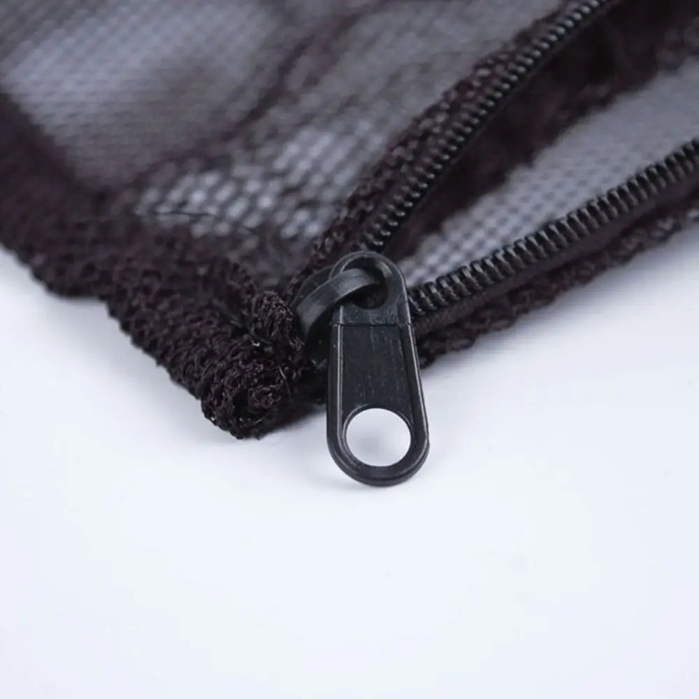 Reusable Aquarium Filter Net Bags (Black Nylon Mesh, Zip Closure, Pond & Tank Media)