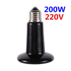 Pet Reptile Far Infrared Ceramic Heating Lamp 110V/220V Heat Emitter Light Bulb 25W 50W 75W 100W 150W 200W Animal Hatch Heating