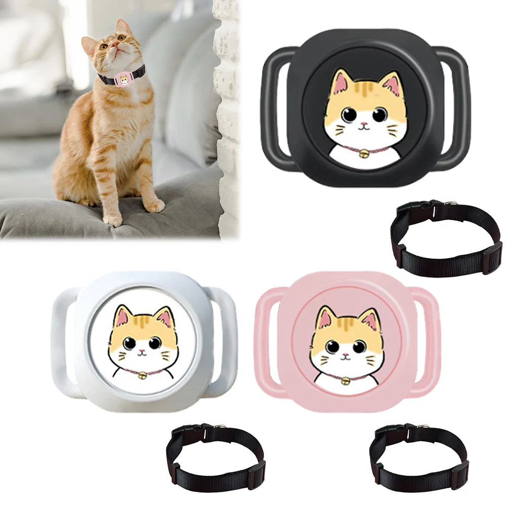 Bluetooth Real-Time GPS Collar Tracker for Dogs & Cats - Anti-Loss Finder Locator Device