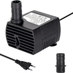 Submersible Aquarium Water Pump (3–25W, EU 220V & US 110V, Multi-Size Fountain Pump)