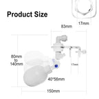 Auto Aquarium Water Changer Kit Power Free Fish Tank Float Ball Valve Type Auto Water Filler Water Level Controller 1/4 Inch
