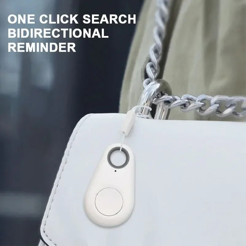 Multi-Use Bluetooth Smart Tag Keychain Tracker - Anti-Loss Alarm GPS Finder for Pets, Kids, Wallets & Keys