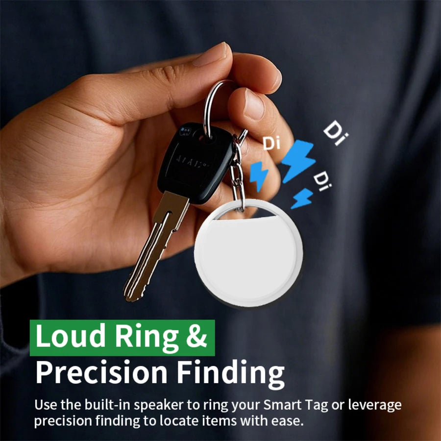 RSH Smart Bluetooth Tag for Google Find Hub & Xiaomi - Android Anti-Loss Global Tracker for Pets, Cats & Dogs
