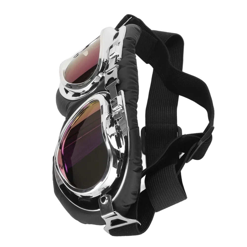 Oversized Frame Dog Eye Guard Visor (Harley Style, UV Block, Windproof)