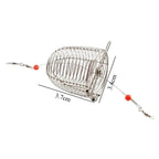 Stainless Steel Shrimp Feeding Dish Bowl (Metal Bait Cage, Fish Tank Food Container)