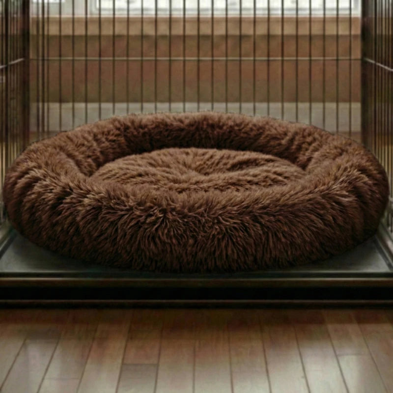 Calming Pet Bed with Extra-Soft Filling (9 Colors)