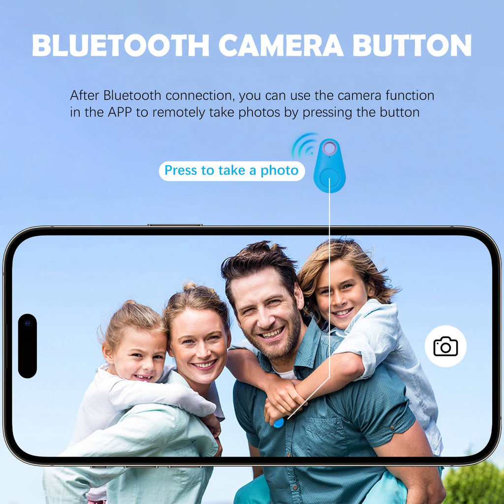 Bluetooth Two-Way Anti-Loss Alarm Locator for Phones, Keys & Wallets - Available in 2 Shapes
