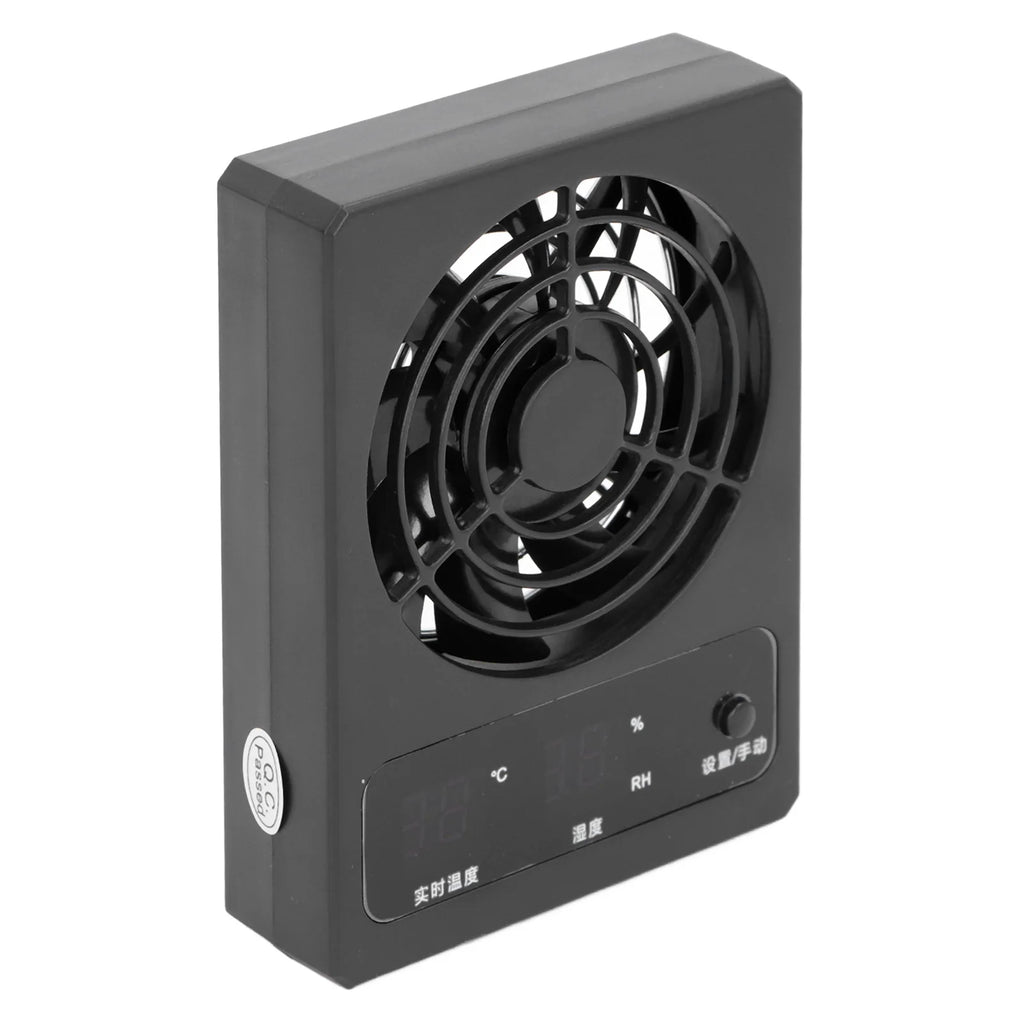 Reptile  Fan Heat Dissipation Quiet Improving Air Circulation Reptiles Terrarium Fan Intelligent for Snakes for Amphibians