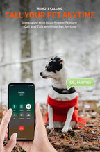 RF-V53 4G GPS Pet Locator for Dogs & Cats with Beidou Positioning - IP67 Waterproof, 900mAh Battery