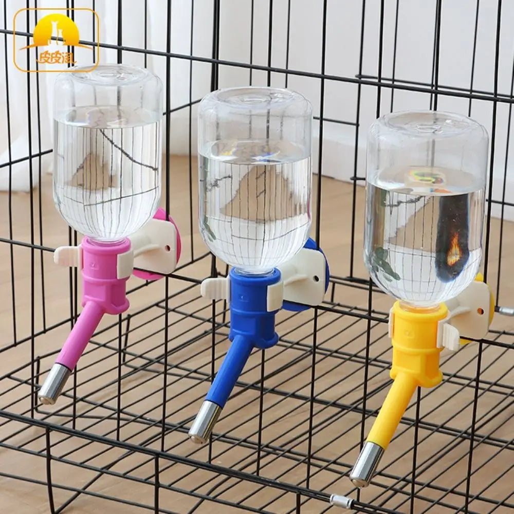 Hanging No-Drip Dog Water Dispenser Automatic Can Be Raised and Lowered Water Drinker Kettle for Pets Mess Free