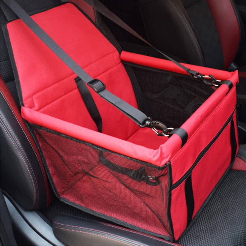 Universal Dog Car Seat with Storage Pockets (Non-Slip, Small & Medium Dogs)
