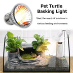 1/2/5/10PCS UVA +UVB Reptile Heating Light Bulb 25/50/75W Snake Turtle Pet Full Spectrum Basking UV Light Bulbs For Amphibians