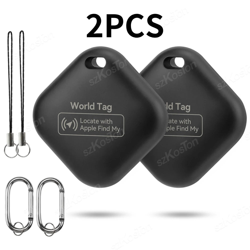 Smart iTag GPS Tracker with Keychain for Apple Find My App - Anti-Loss Locator for Pets, Cars, Kids & Keys (iOS)