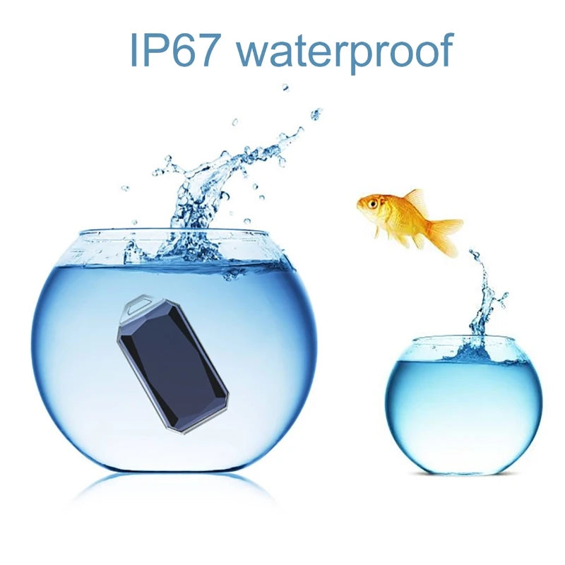 IP67 Waterproof GPS Collar Tracker for Cats & Dogs - Smart Real-Time Footprint Positioning Locator