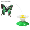 Electric Rotating Butterfly & Hummingbird Cat Teaser Wand — Automatic Flying Kitten Toy