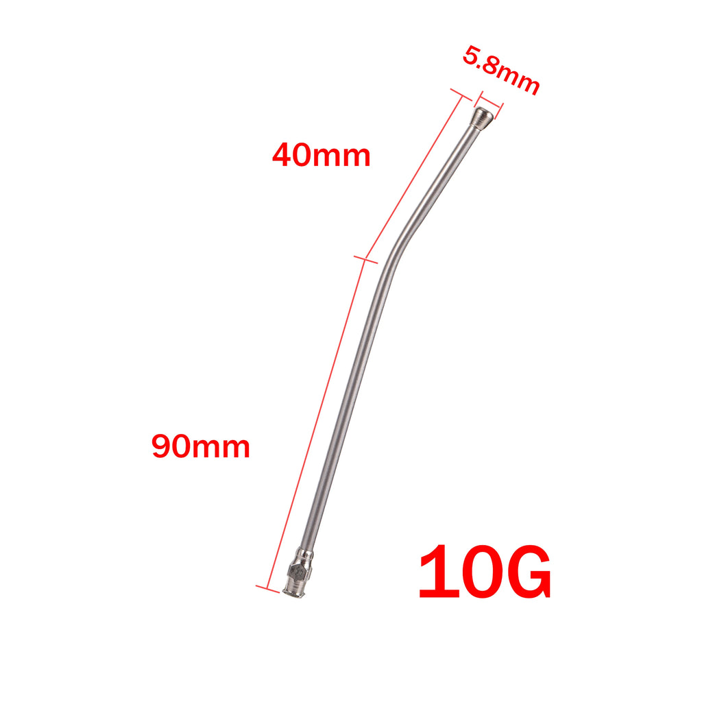 Manual Feeding Rearing Gavage Crop Needle Curved Medication Tube Cage Birds Mice Parrot Feeding Syringe