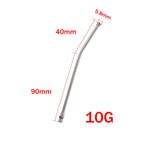 Manual Feeding Rearing Gavage Crop Needle Curved Medication Tube Cage Birds Mice Parrot Feeding Syringe