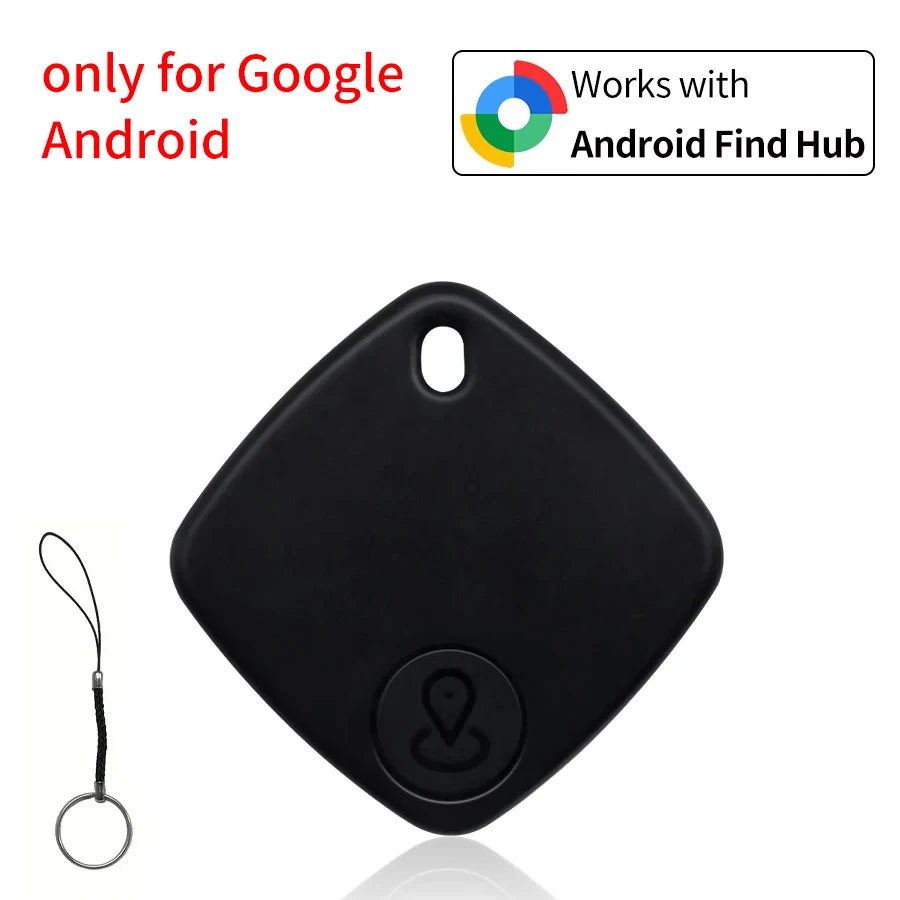 Mini Bluetooth Pet Tracker Compatible with Apple Find My - Anti-Loss GPS Locator for Cats & Dogs (iOS & Android)