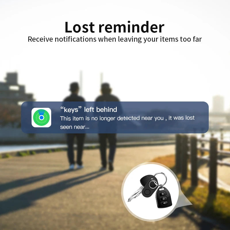 Apple Find My Compatible Collar Attachment Smart Tracker Tag - Bluetooth Real-Time Sound Positioning for Pets