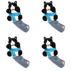 Cat & Dog Wrestling Hand Puppet Glove Toy — Padded Interactive Play Puppet