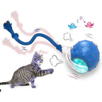 Smart Self-Rolling Ball Cat Toy — Bite-Resistant Interactive Boredom Relief