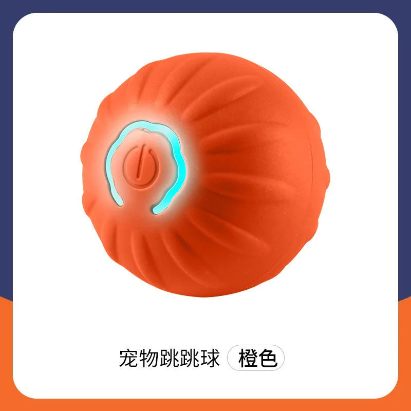 Smart Self-Rolling Ball Cat Toy — Bite-Resistant Interactive Boredom Relief