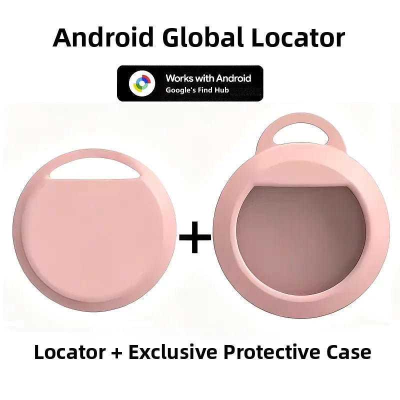 Android-Compatible Anti-Lost Locator with Protective Cover & Lanyard for Cars, Elderly & Pets