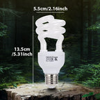 13W Pet Box Lamp 10.0UVB Pet Climbing Lamp Pet Heating Lamp for Basking Light Turtle Lizard Snake Amphibians Lighting Fixture