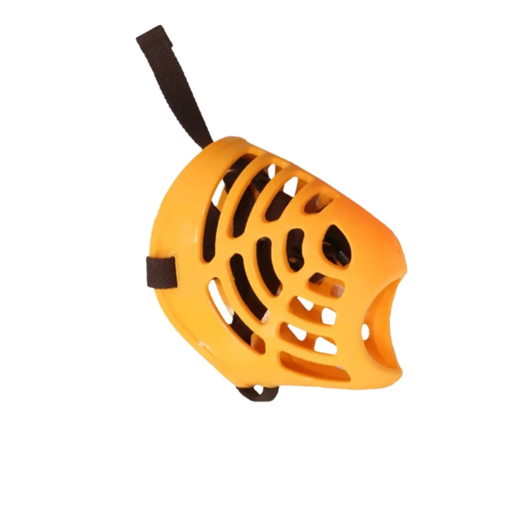 Anti-biting Silicone Dog Muzzle Anti-barking Breathable Dog Mouth Guard Soft Adjustable Dogs Mouth Cover Small To Medium Dog