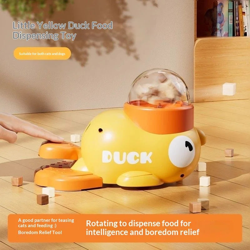 Freeze-Dried Treat Launcher Cat & Dog Snack Dispenser Toy