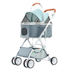 High Quality Customized Pet Stroller Detachable Separate Stroller Rack Pet Cages