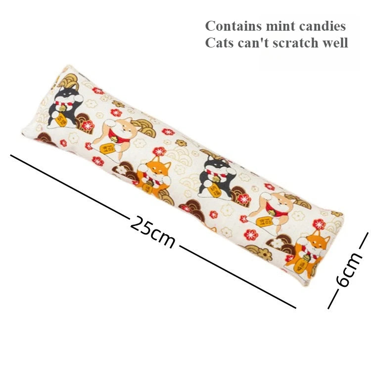 Catnip Stuffed Pillow Toy for Cats
