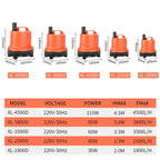 Submersible Aquarium Pump (30–110W, Bottom Suction, Multi-Function)