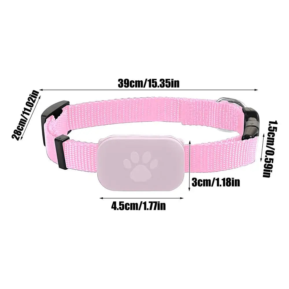 Multifunctional GPS Collar Tracker for Cats & Kittens (iOS Compatible)