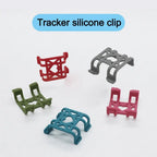 Compact Silicone Anti-Slip Fixing Clip for TK911SA Pet GPS Tracker - Easy-On Collar Positioner