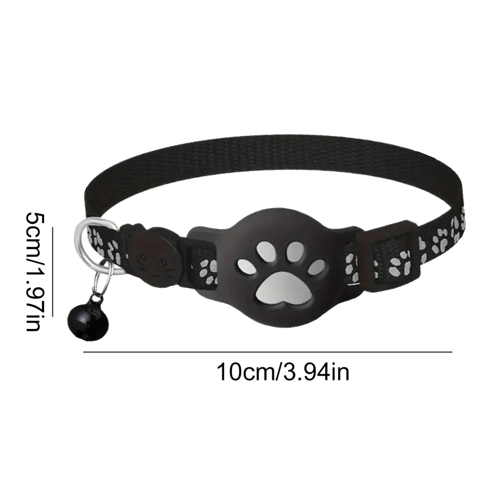 Electronic Smart Pet Locator Collar - Waterproof GPS Anti-Loss Device for Cats & Kittens (iOS & Android)